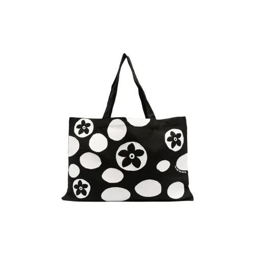 10 CORSO COMO Ткань Тоут Сумка Сумка для покупок Сумка Сумка через плечо Женская Черная Белая