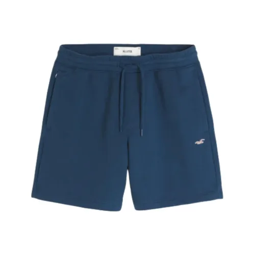 Hollister Повседневные шорты Мужские Синие