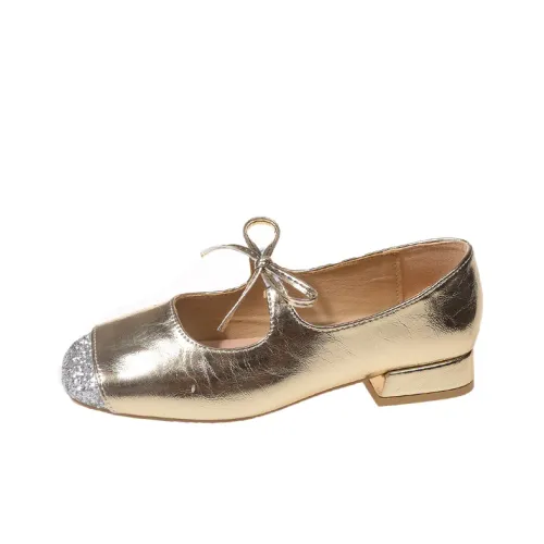 ALXNAN Грубый каблук Туфли Мэри Джейн Женские