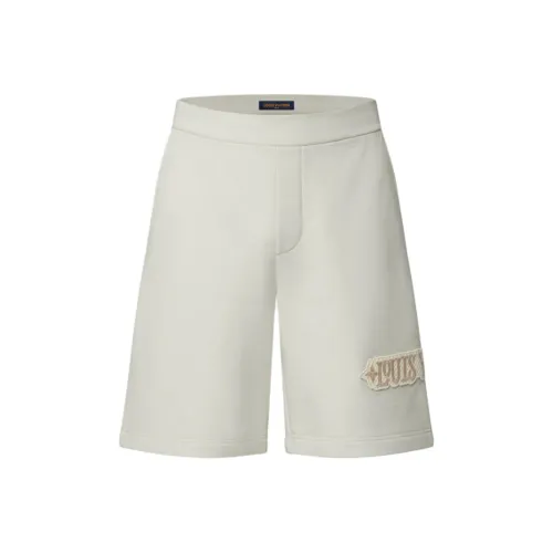 LOUIS VUITTON FW25 Повседневные шорты Мужские Белые