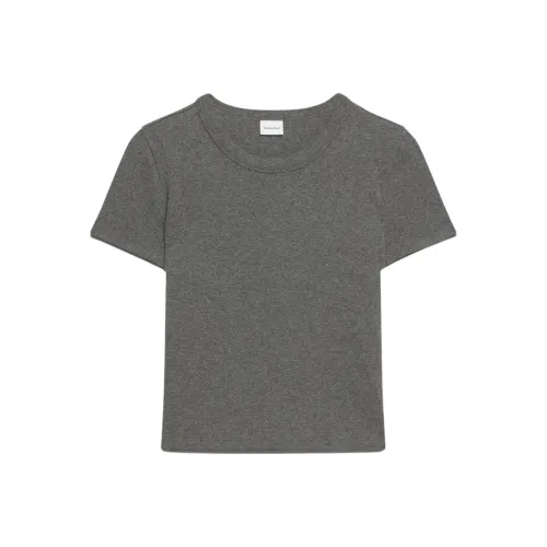 Aritzia T Рубашка Женские Heather Charcoal Камень Phoebe Wannamaker Charcoal