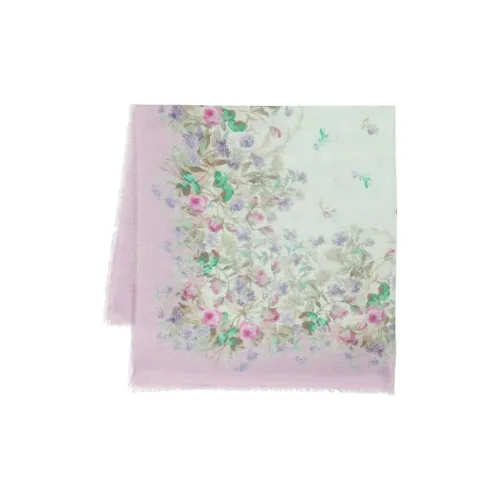 La DOUBLEJ. Шелковые вязаные шарфы унисекс многоцветные