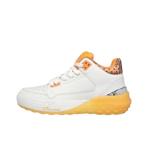 Snoop Dogg x Skechers Sizzle MID Топ Кроссовки для тренировок Женские Белые