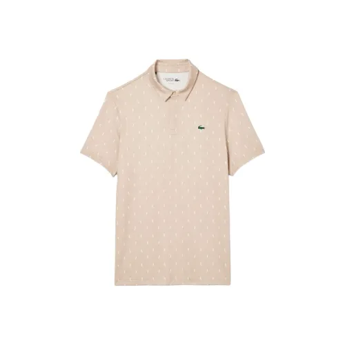 LACOSTE Collaboration Бежевая Мужская Поло