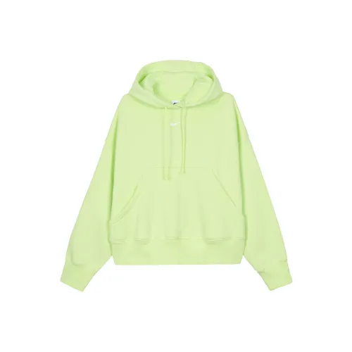 Nike Толстовка Женская Светло-Лимонная