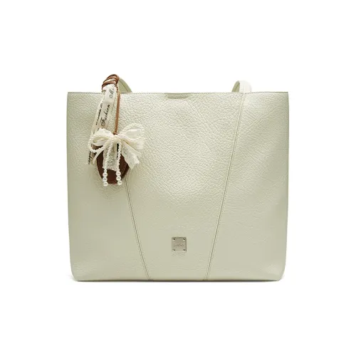 JOSINY Сумка Tote из синтетической кожи сумка через плечо женская экрю светло-зеленый