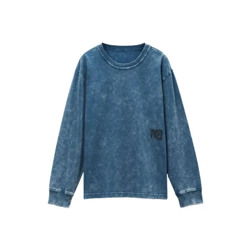 alexander wang ACID Wash black ice Женские футболки