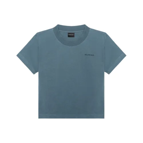 Balenciaga Мужские синие футболки