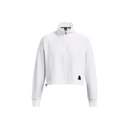 Under Armour Ottoman Белый Женские Свитшоты