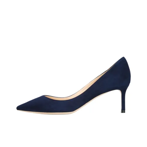 Jimmy Choo Romy Высокие каблуки Морской синий Женские