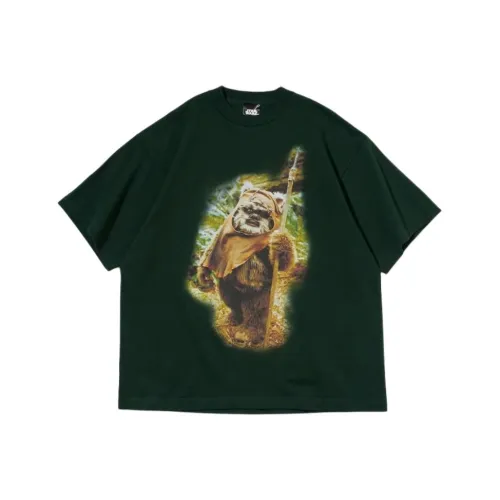 FREAK'S STORE Звездные Войны Co Брендированная версия Темно-зеленая Унисекс Футболка