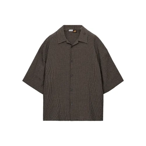 LOEWE Paula's Ibiza SS25 Рубашка Мужская Черная