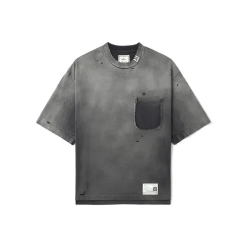 Maison Mihara Yasuhiro SS25 T-Shirt Мужской Черный