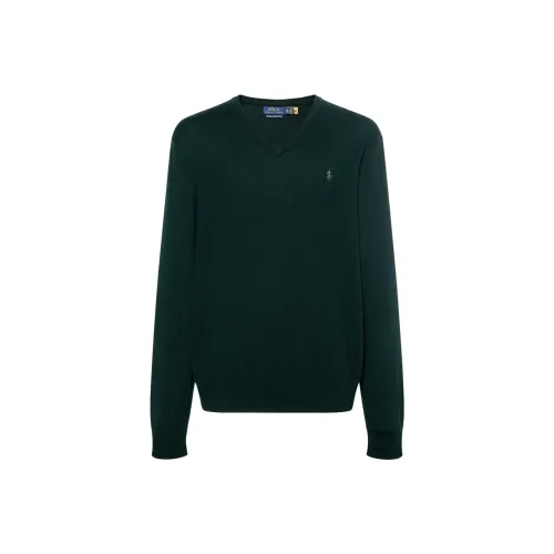 Polo Ralph Lauren FW23 Свитер Мужской Темно-зеленый