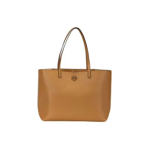 TORY BURCH McGraw Личиевая кожа кожа тоут сумка сумка для покупок сумка через плечо женская молочно-чайный