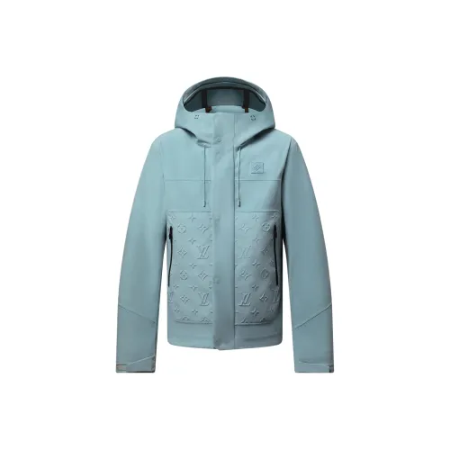 LOUIS VUITTON FW25 Куртки и пальто Мужской Синий