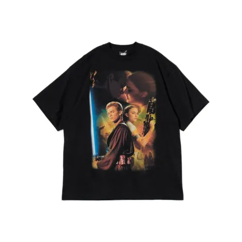 FREAK'S STORE Звездные Войны Co Брендированная версия Черная Унисекс Футболка