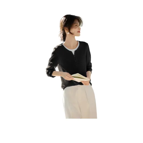 XWI Черные Женские Футболки