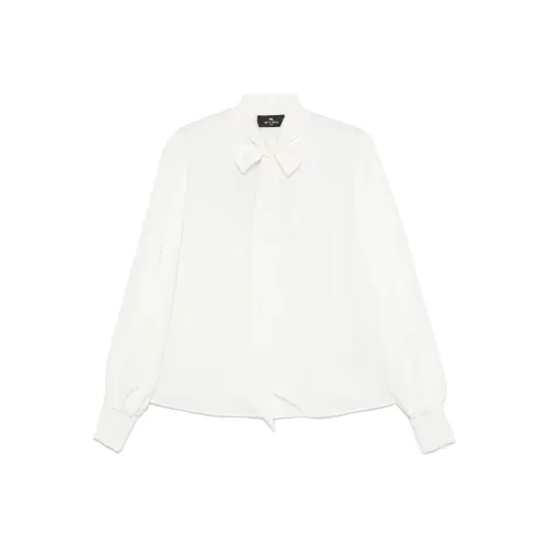 ETRO Экрю Женские Рубашки