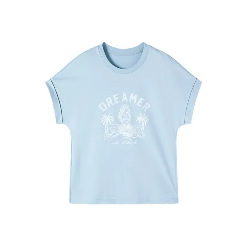 XIANGYING Синие Женские Футболки