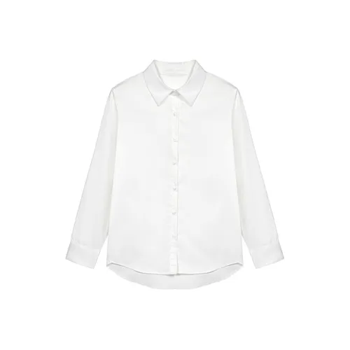 ZUKIZUKI Белые Женские Рубашки