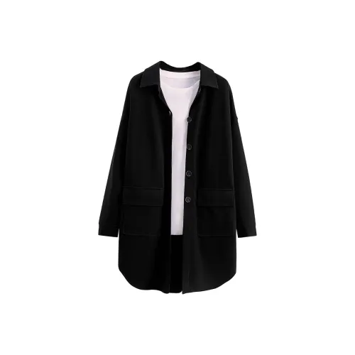 Cypress House Куртки и Пальто Женские Черные