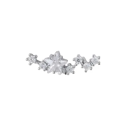 QIANFANGDAHUANGYE Серьги с цирконием Женские