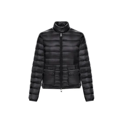 Moncler Lans Series Черные Женские Пуховики