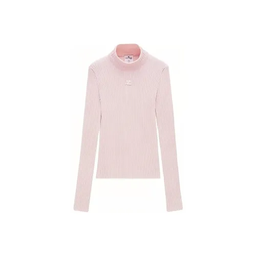COURREGES Светло-розовый Женский Трикотаж