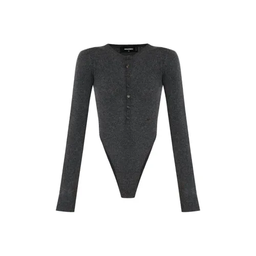 DSQUARED 2 SS24 Комбинезон Женский Темно-Серый