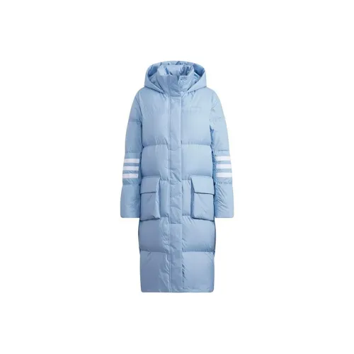 ADIDAS NEO Небесно-голубой Женские Пуховики
