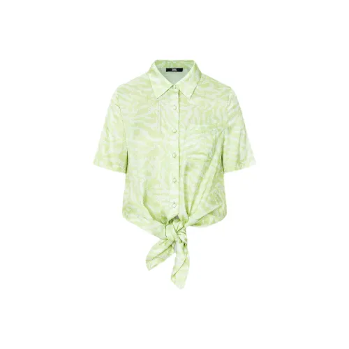 Karl Lagerfeld Рубашка Женская Желтая