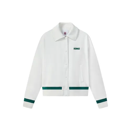 KSWISS Куртки и Пальто Женские Белые Эвриалы