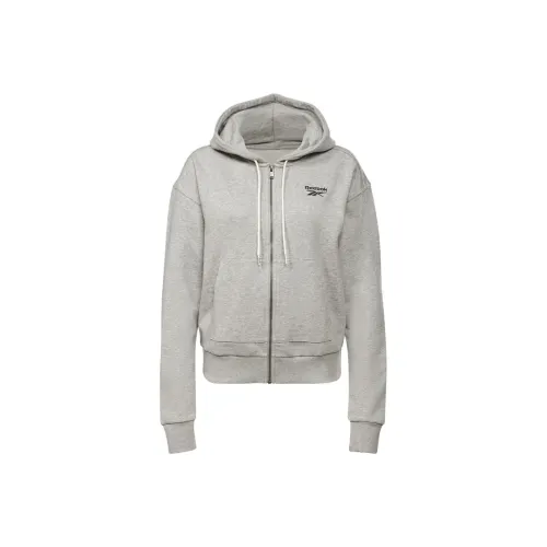 Reebok RI French Terry Full Zip Куртки Пальто Женские Серый