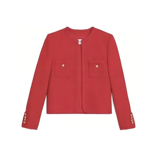 CELINE FW22 Куртки и Пальто Женские Красный