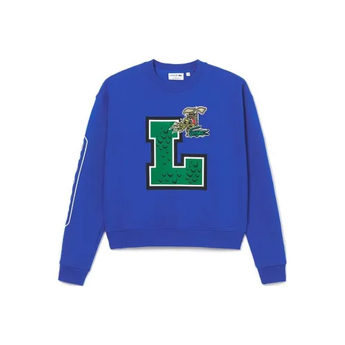 LACOSTE Collaboration Свитшот Женский K1Q Waterfront Синий