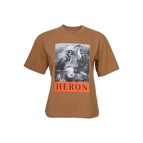 HERON PRESTON Коричневые Женские Т-рубашки