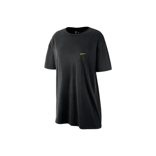 Nike x NBA Los Angeles Lakers T-Shirt Женская Черная