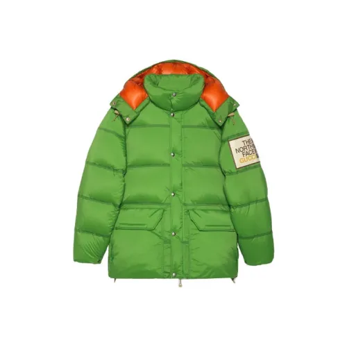 GUCCI x THE NORTH FACE Gucci X THE NORTH FACE Пуховик Женский Зеленый