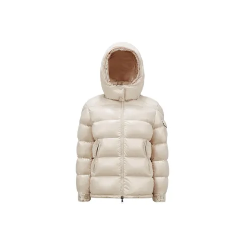 Moncler Mel Series Пуховик Женский Бежевый