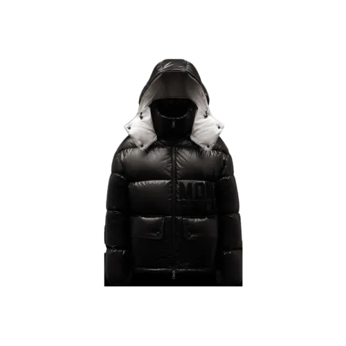Moncler Abbaye Series Черные Женские Пуховики