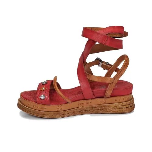 AirStep Сандалии в римском стиле, красные, женские