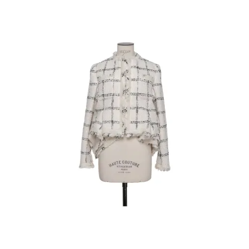 Sacai Куртки Пальто Женские Белые