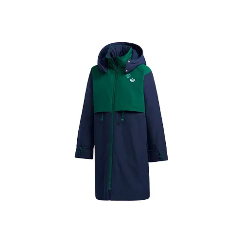 adidas originals Университетский синий Женские пуховики