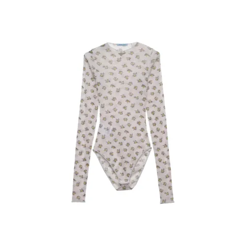 PRADA SS24 Комбинезон Женский Белый