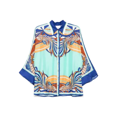 Camilla FW24 Рубашка Женская Синяя