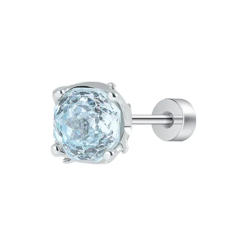 MISS XIA JWY Титановые стальные серьги-гвоздики унисекс