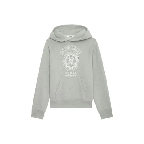 Zadig Voltaire Толстовка Женская Серого цвета