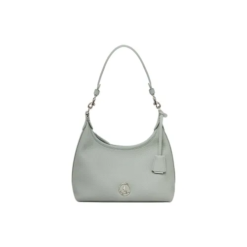 NAVIGARE Сумка через плечо из коровьей кожи женская светло-синяя фиолетовая