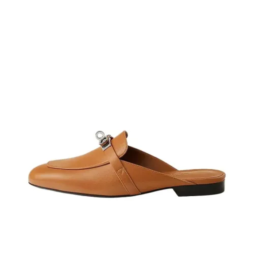 HERMES Oz Домашние тапочки Женские Коричневый